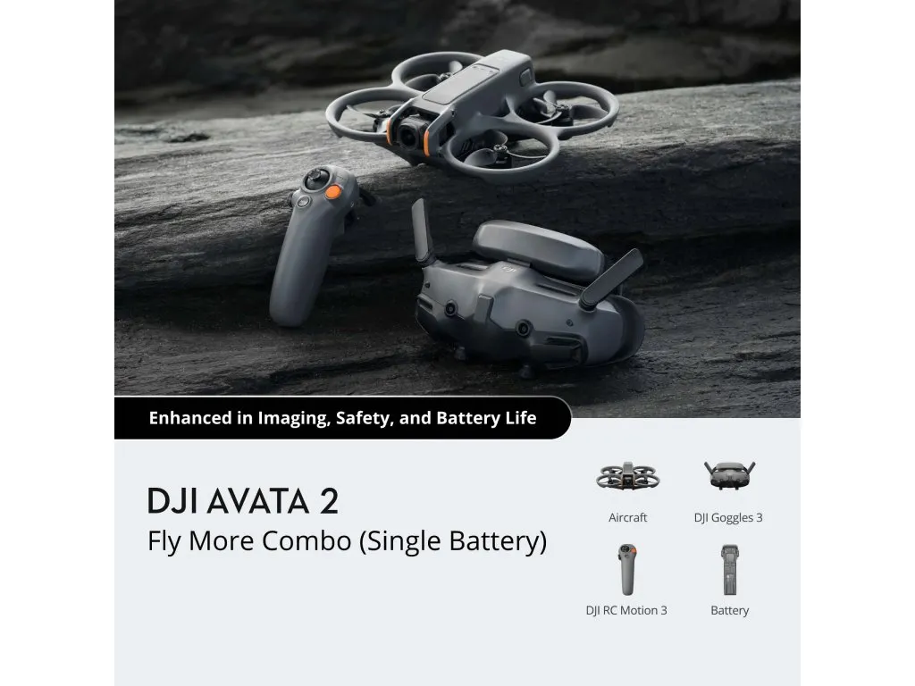 Dron DJI Avata 2 Fly More Combo (Single Battery) Slika 1