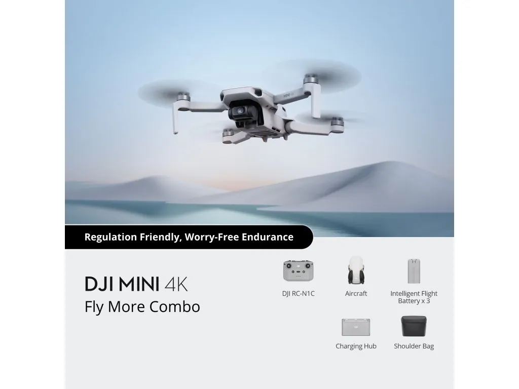Dron DJI Mini 4K Fly More Combo (EU) Slika 1