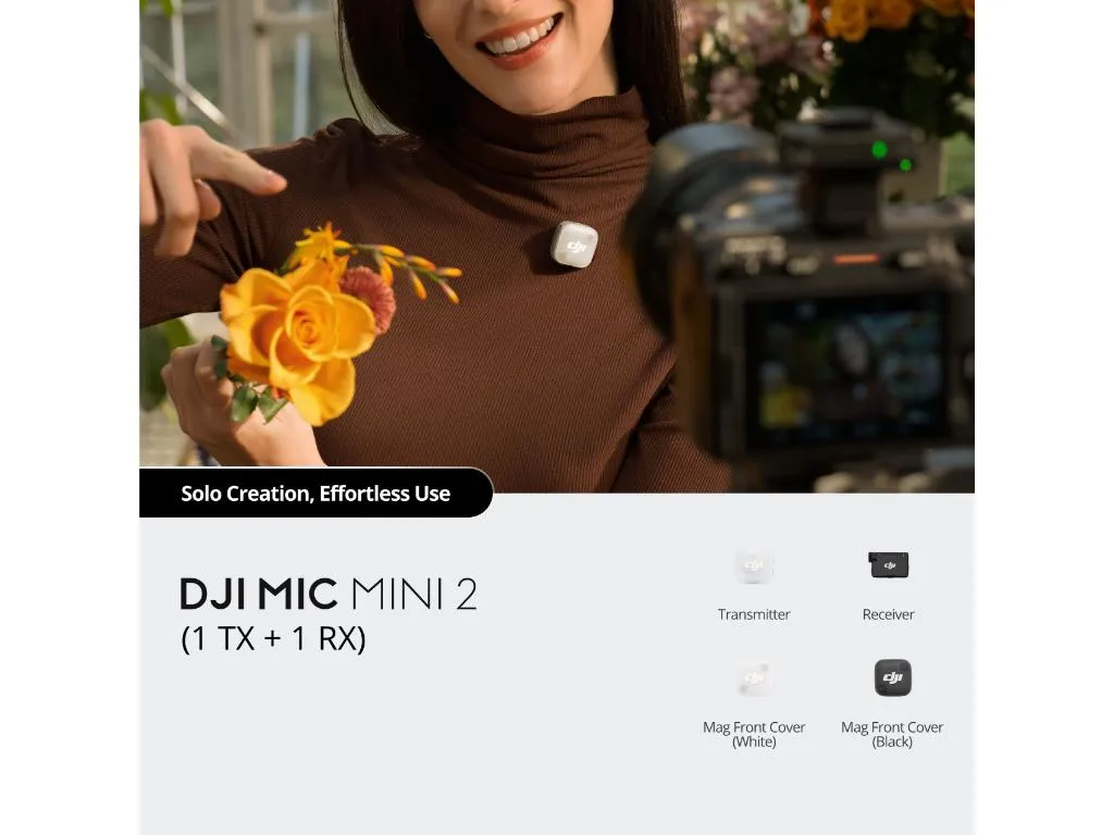 Mikrofon DJI Mic Mini 2 (1TX + 1RX) Slika 3