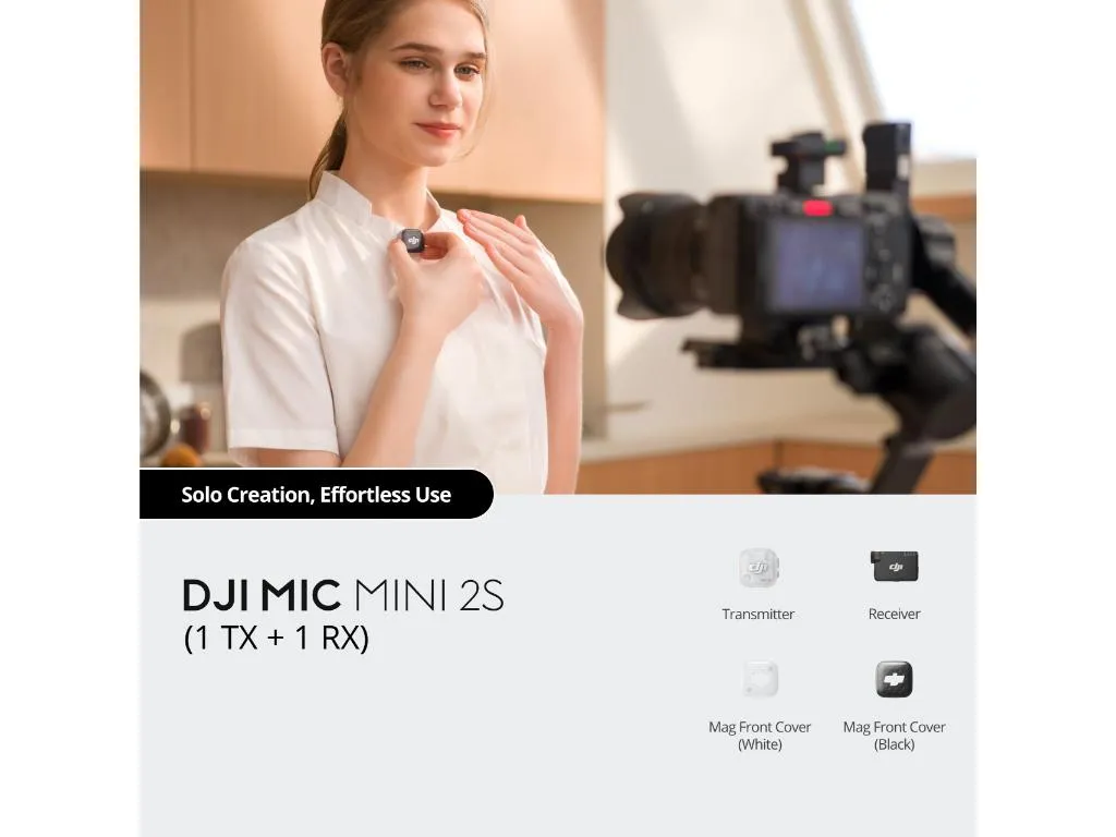 Mikrofon DJI Mic Mini 2S (1 TX + 1 RX) Slika 2