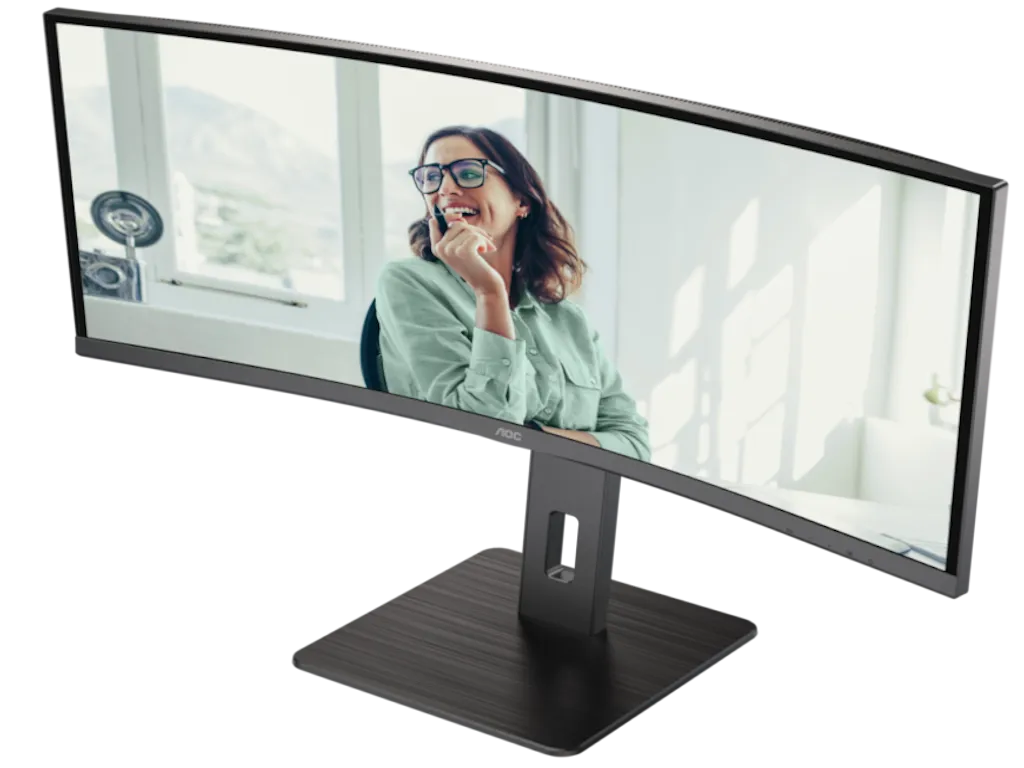 Monitor AOC CU34P3CV 34"/VA,21:9,zakrivljen/3440x1440/100Hz/1ms MPRT/HDMI,DP,USB/visina/VESA/crna Slika 3