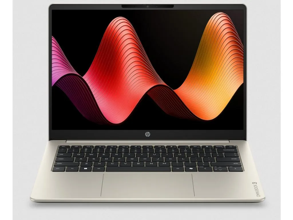 HP PSG Laptop HP OmniBook 3 14-hy0002nm DOS/14"WUXGA AG/Ryzen 5 40/16GB onboard/512GB/zlatna/2g Slika 4