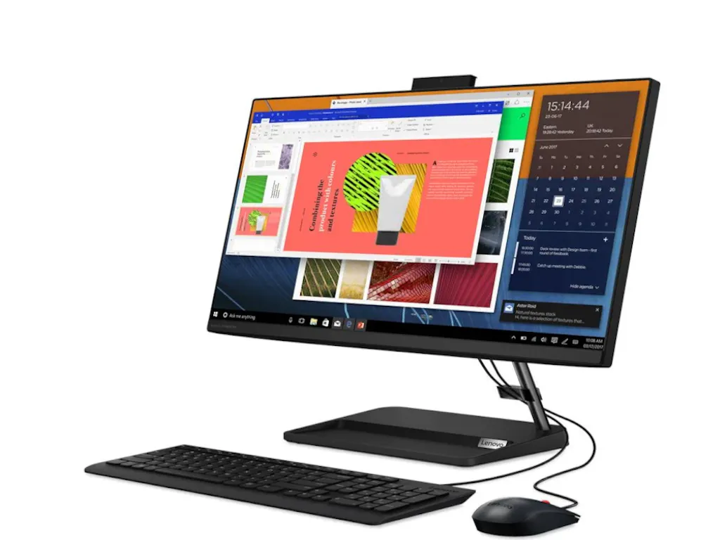 Lenovo Racunar LENOVO IdeaCentre AIO 3 24ALC6 DOS/23.8" FHD IPS/Ryzen 5 7430U/16GB/512GB SSD/USB miš i tast Slika 2