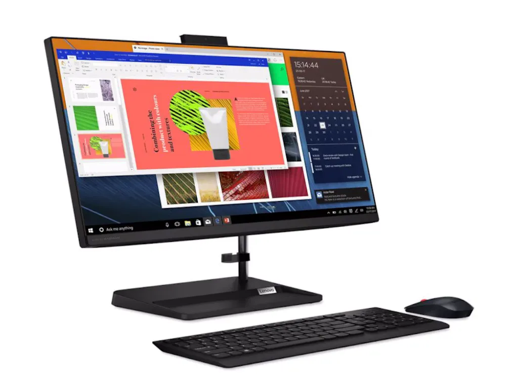 Lenovo Racunar LENOVO IdeaCentre AIO 3 24ALC6 DOS/23.8" FHD IPS/Ryzen 5 7430U/16GB/512GB SSD/USB miš i tast Slika 3