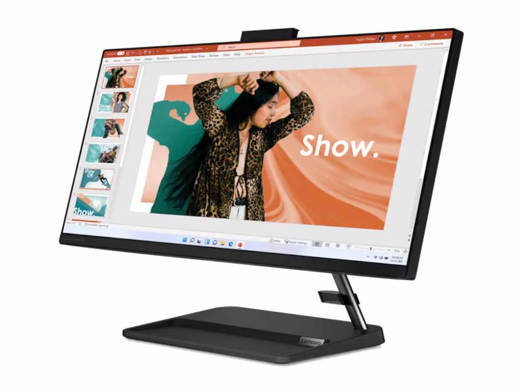 Lenovo Racunar LENOVO AIO IdeaCentre 3 24IAP7 DOS/23.8" FHD/i5-12450H/16GB/512GB SSD/USB KB&Mouse/crna Slika 2