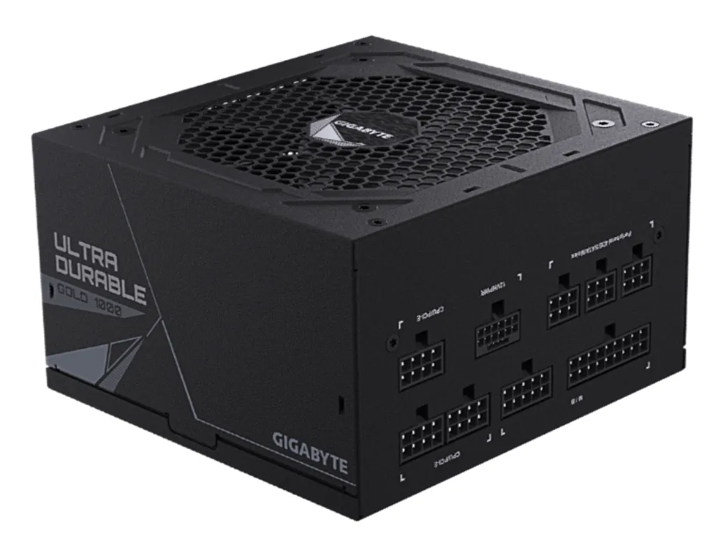 Gigabyte Napajanje GIGABYTE UD1000GM 1000W/ATX/80PlusGold/modularno/crna Slika 1