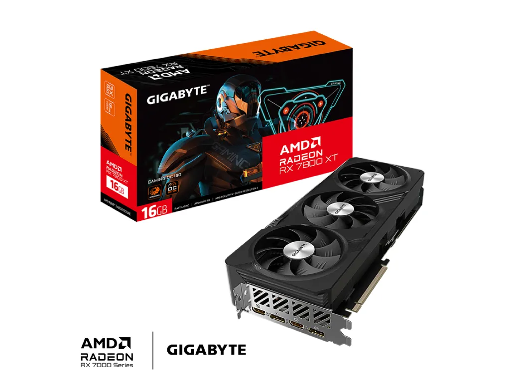 Gigabyte Graficka karta GIGABYTE GV-R78XTGAMING OC-16GD AMD/16GB/GDDR6/256bit/crna Slika 2