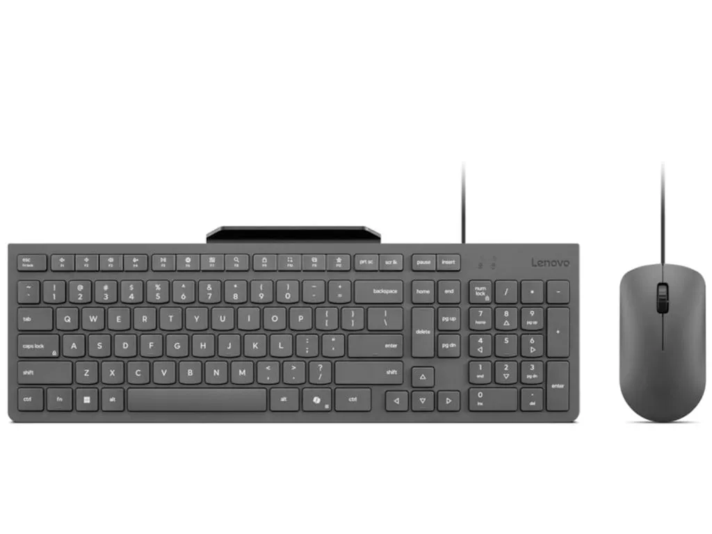 Tastatura+miš LENOVO 310 žicni set/USB-A Combo/US/crna Slika 1