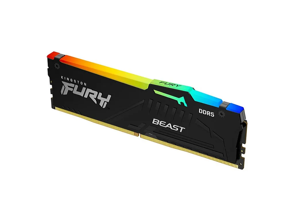 Memorija KINGSTON 16GB/DIMM/DDR5/5600MHz/CL36/FURY Beast RGB EXPO Slika 2