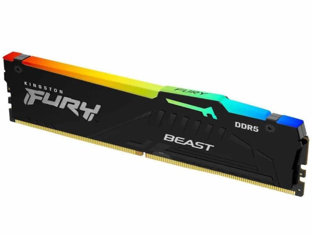 Kingston Memorija KINGSTON 32GB/DIMM/DDR5/5600MHz/CL36/FURY Beast RGB EXPO Slika 2
