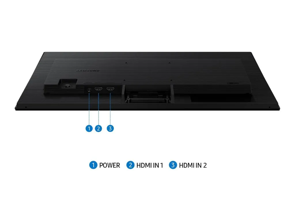 Monitor SAMSUNG LS24F320GAUXEN 24"/IPS/1920x1080/120Hz/5ms GtG/HDMIx2/VESA/crna Slika 3