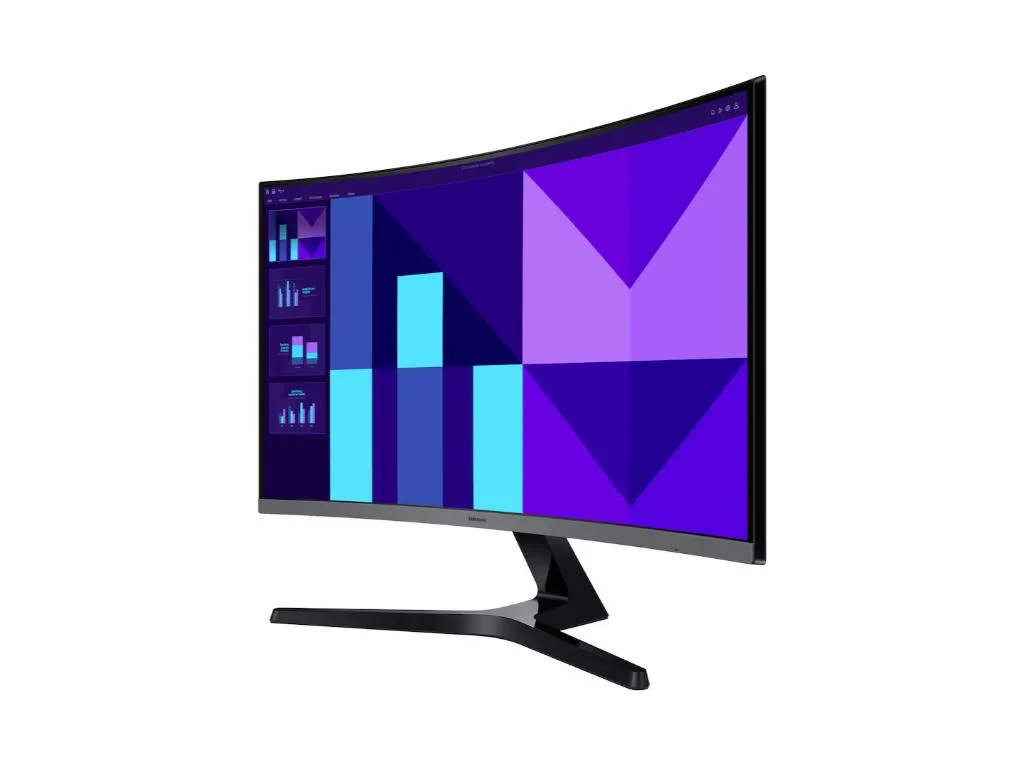 Monitor SAMSUNG LS27D390GAUXEN 27"/VA,zakrivljen/1920x1080/100Hz/4ms GTG/VGA,HDMI/VESA/crna Slika 3