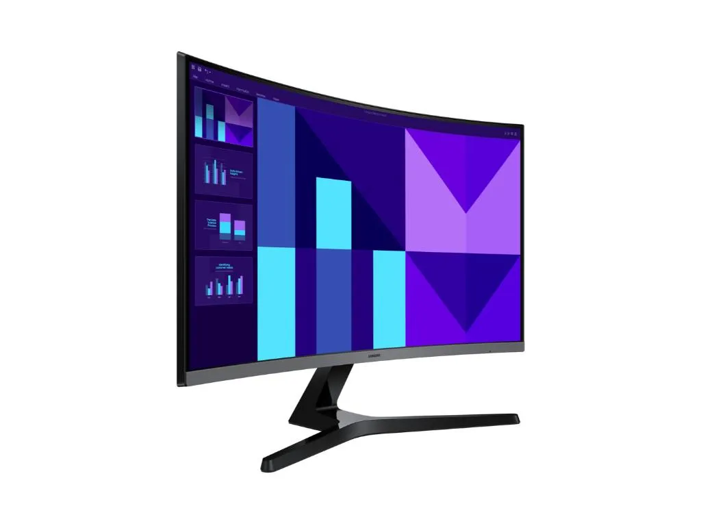 Monitor SAMSUNG LS27D390GAUXEN 27"/VA,zakrivljen/1920x1080/100Hz/4ms GTG/VGA,HDMI/VESA/crna Slika 1
