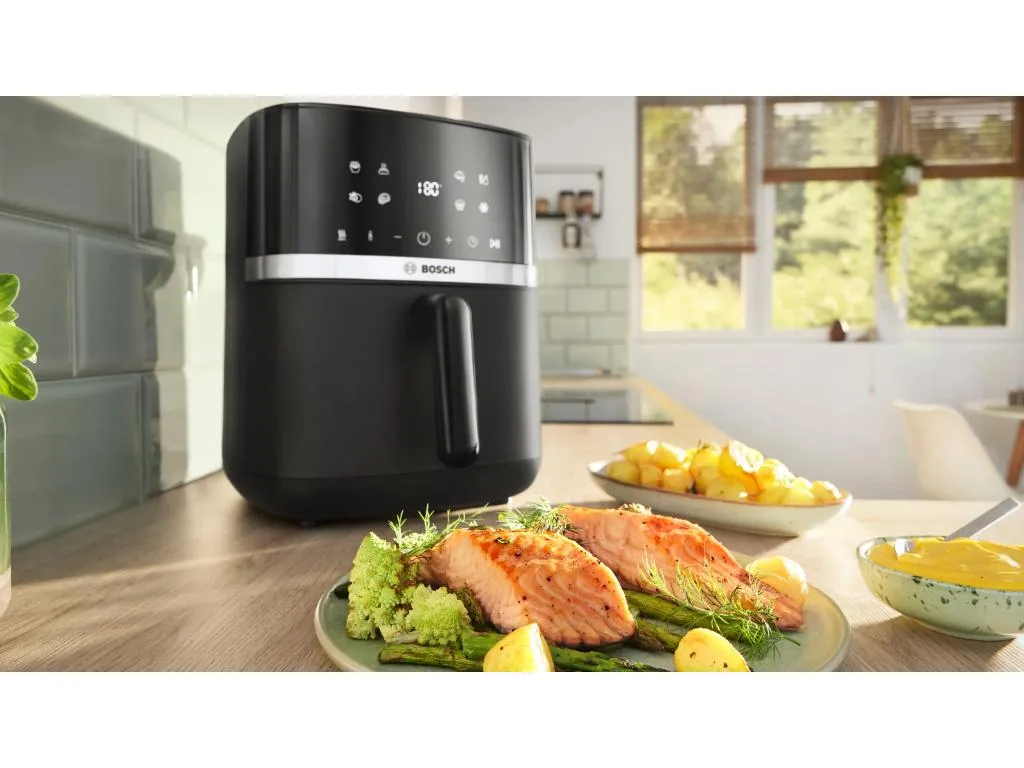 Air fryer BOSCH MAF462B0/jedna korpa/2050W/6.1L/crna Slika 5