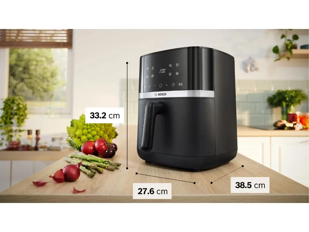 Air fryer BOSCH MAF462B0/jedna korpa/2050W/6.1L/crna Slika 4