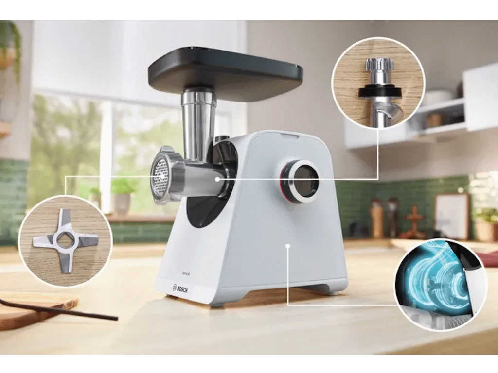 Mašina za mlevenje mesa BOSCH MFWS420W/Serija 4/1900W/bela Slika 3