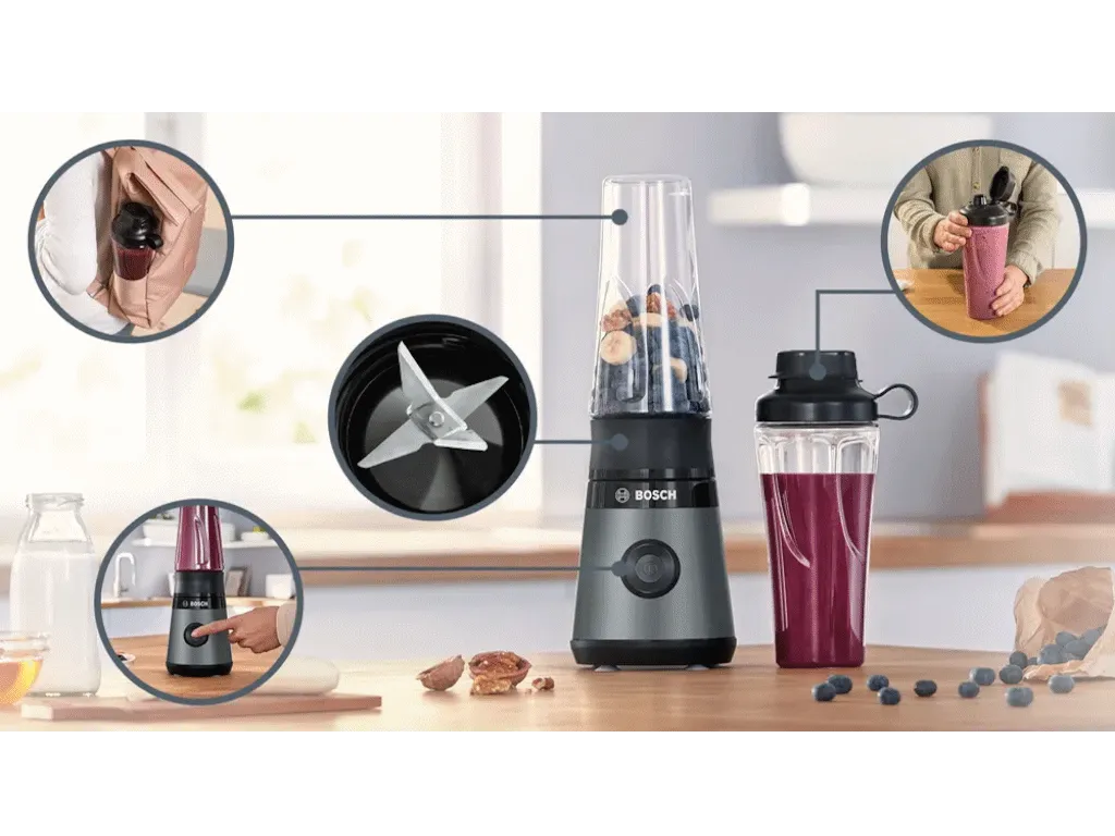 Blender BOSCH MMB2111S/Serija 2/450W/inox Slika 2