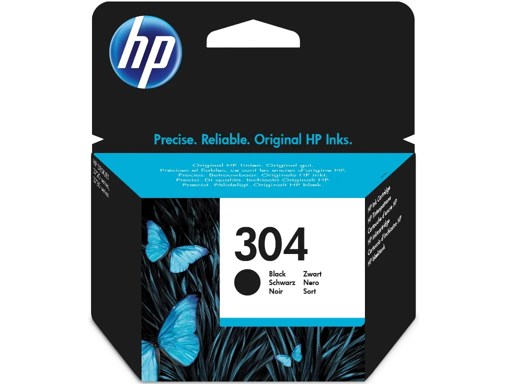 HP Supplies Kertridž HP 304/crna Slika 1