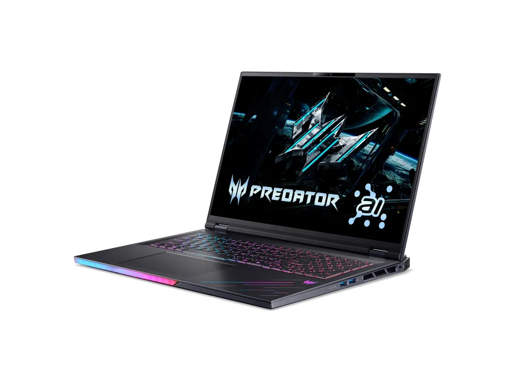 Laptop ACER Predator Helios 18 AI PH18-73 W11P/18"WQXGAMiniLED/U9 275HX/192GB/2TB/5090 24GB/GLAN/bac Slika 3
