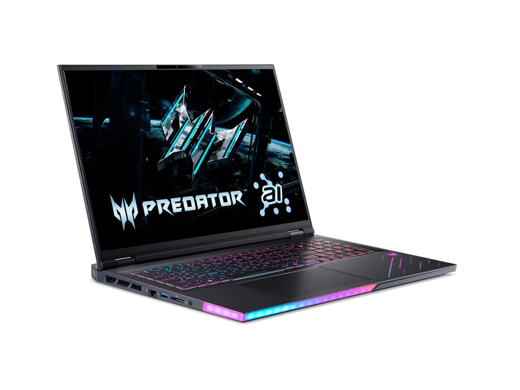 Laptop ACER Predator Helios 18 AI PH18-73 W11P/18"WQXGAMiniLED/U9 275HX/192GB/2TB/5090 24GB/GLAN/bac Slika 2