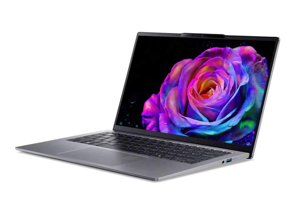 Laptop ACER Swift Go 14 AI SFG14-64 Win11H/14" WUXGA OLED/Ryzen 5 AI 340/16GB/512GB SSD/srebrna Slika 3
