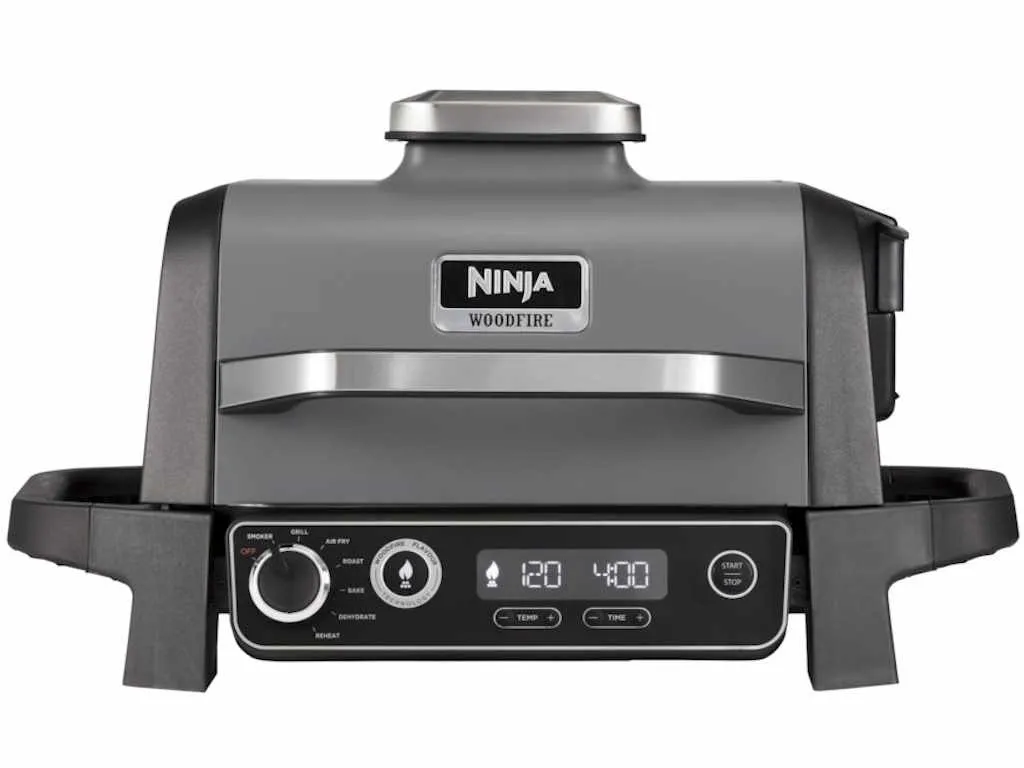 Ninja Gril NINJA OG701EU Woodfire Electric Outdoor BBQ Grill & Smoker/2400W/crna Slika 3