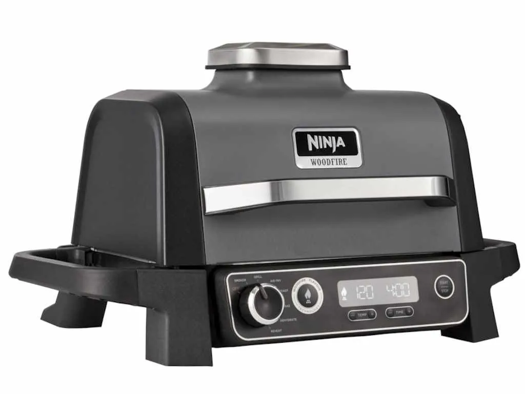 Ninja Gril NINJA OG701EU Woodfire Electric Outdoor BBQ Grill & Smoker/2400W/crna Slika 1