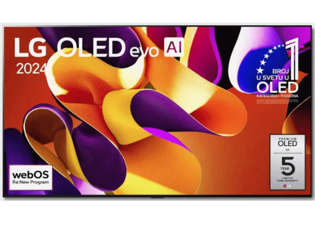 LG BG Televizor LG OLED83G42LW/OLED evo/83"/Ultra HD/smart/webOS ThinQ AI/siva Slika 1