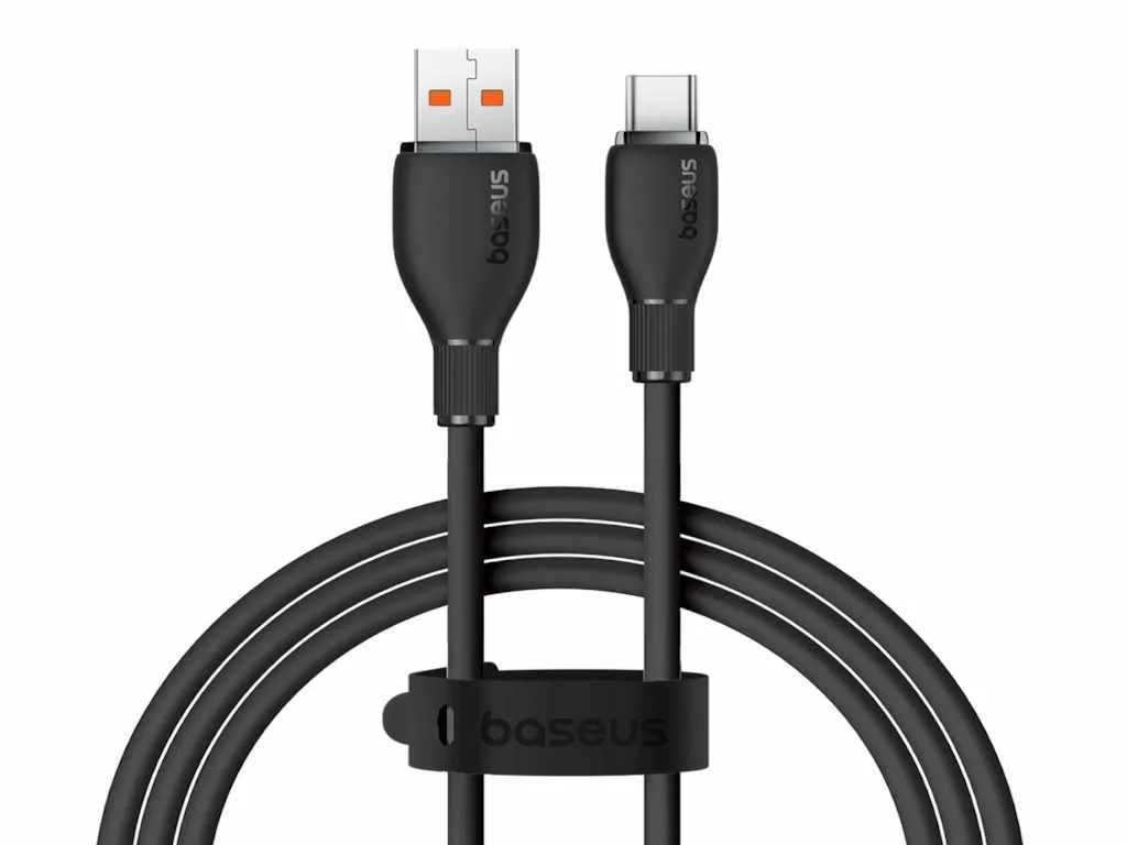 Baseus Kabl za brzo punjenje BASEUSPudding/USB to Type-C/100W/1.2m/bela Slika 2