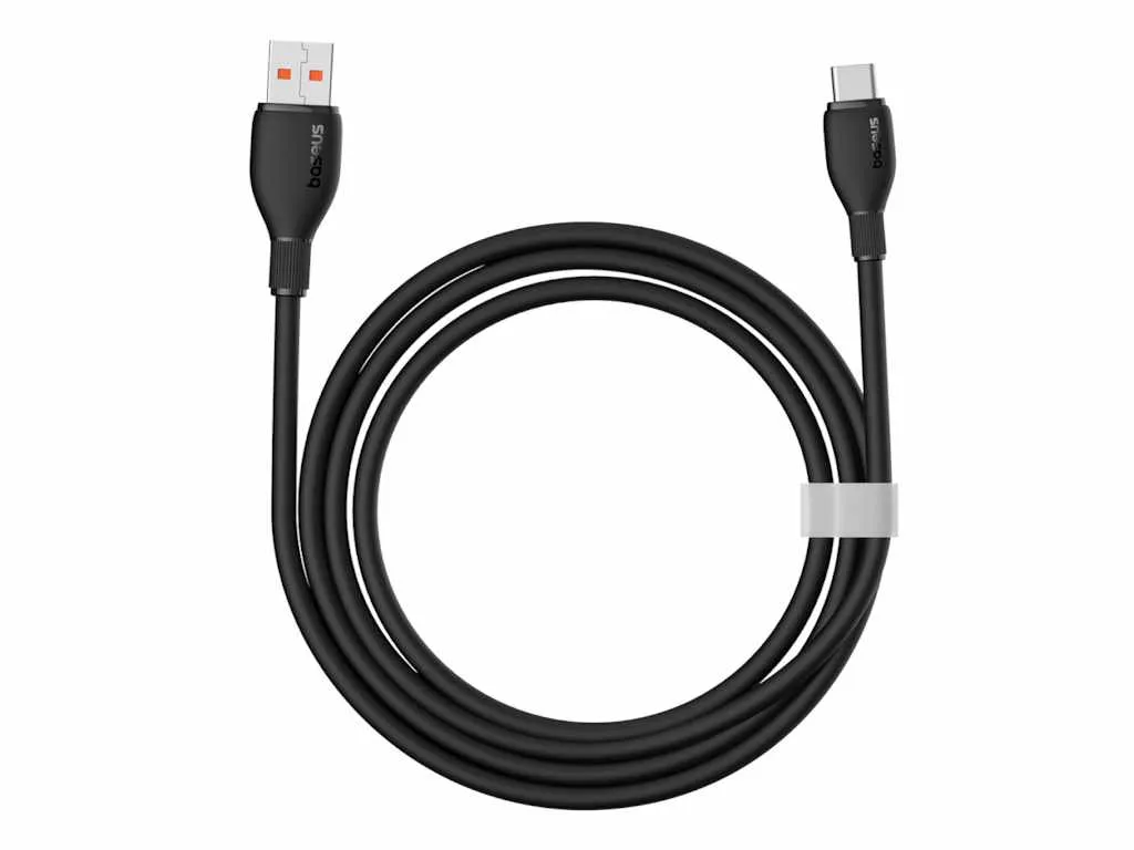 Baseus Kabl za brzo punjenje BASEUSPudding/USB to Type-C/100W/1.2m/crna Slika 2