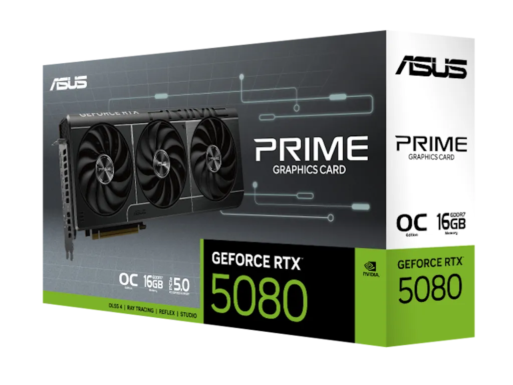 Graficka karta ASUS PRIME-RTX5080-O16G NVD/16GB/GDDR7/256bit/crna Slika 7