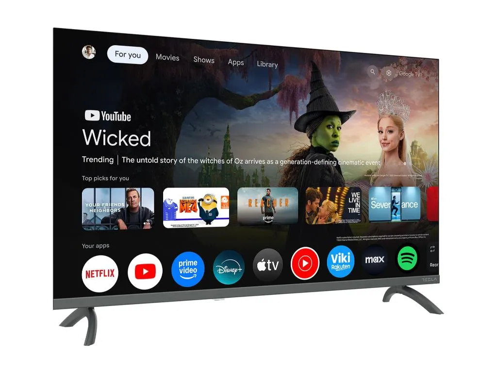 Televizor TESLA Q32E665GHS/QLED/32"/HD/smart/Google TV/siva Slika 3