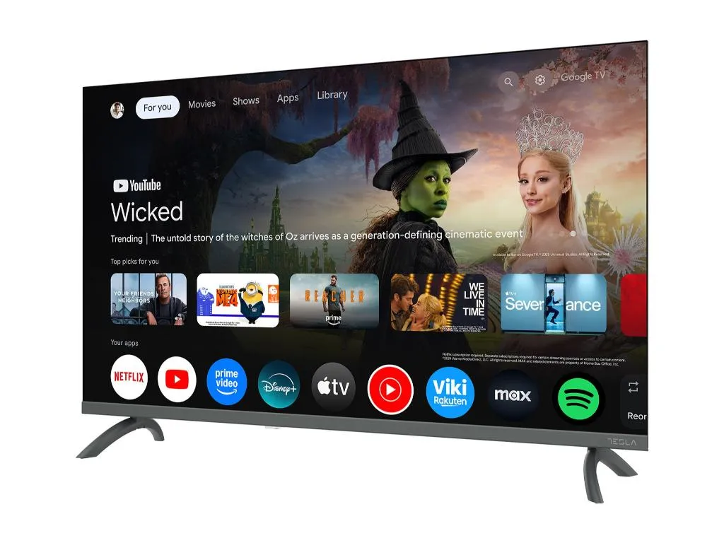 Televizor TESLA Q32E665GHS/QLED/32"/HD/smart/Google TV/siva Slika 4