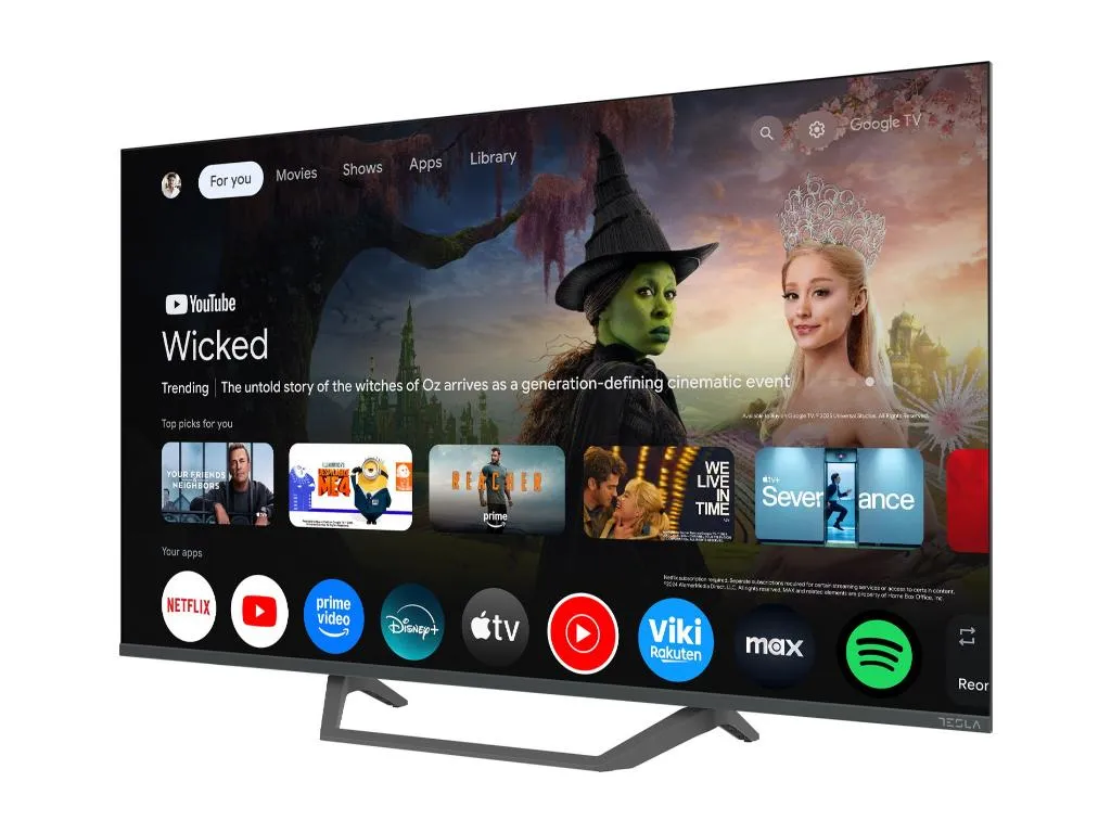 Televizor TESLA Q43E665GFS/QLED/43"/smart/Google TV/siva Slika 4