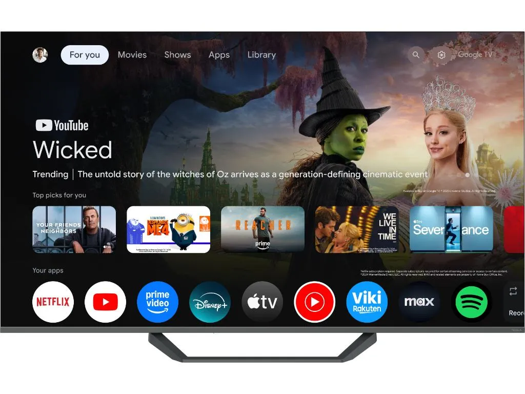 Televizor TESLA Q50E655GUS/QLED/50"/4K/Smart/Google TV/siva Slika 1