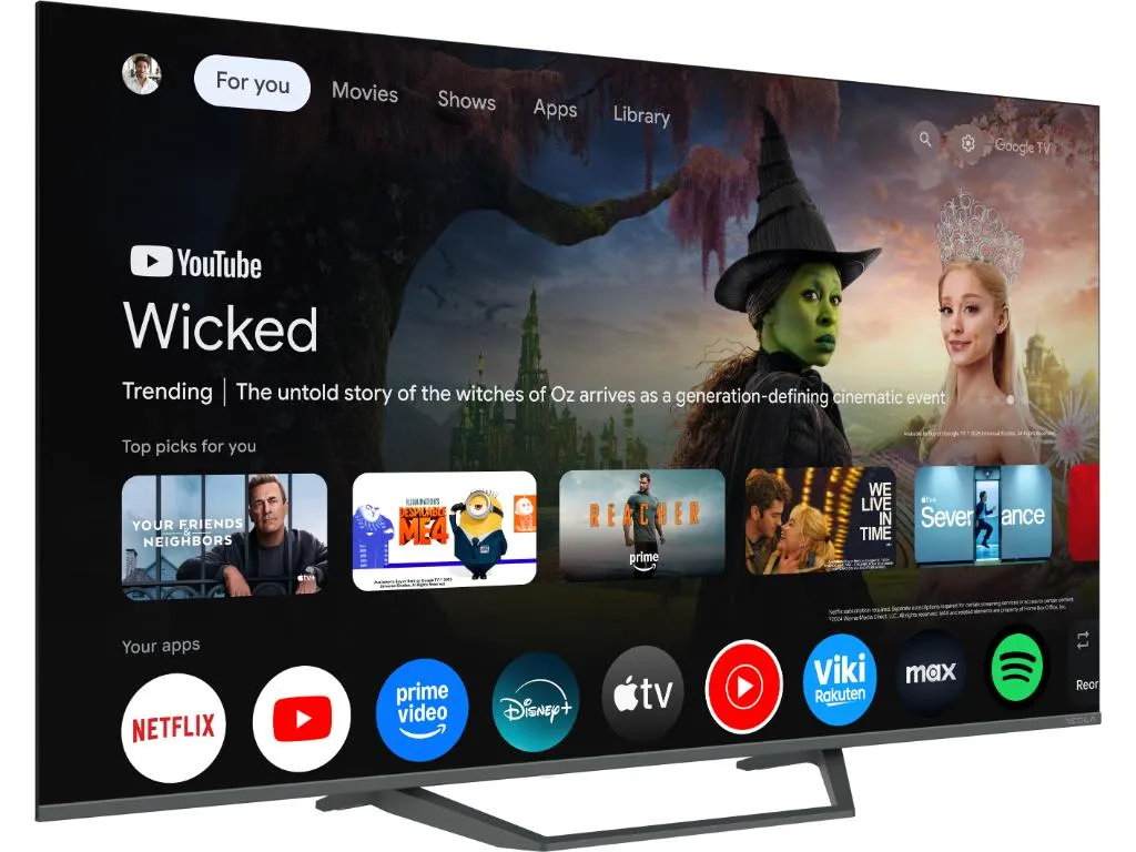 Televizor TESLA Q50E655GUS/QLED/50"/4K/Smart/Google TV/siva Slika 5