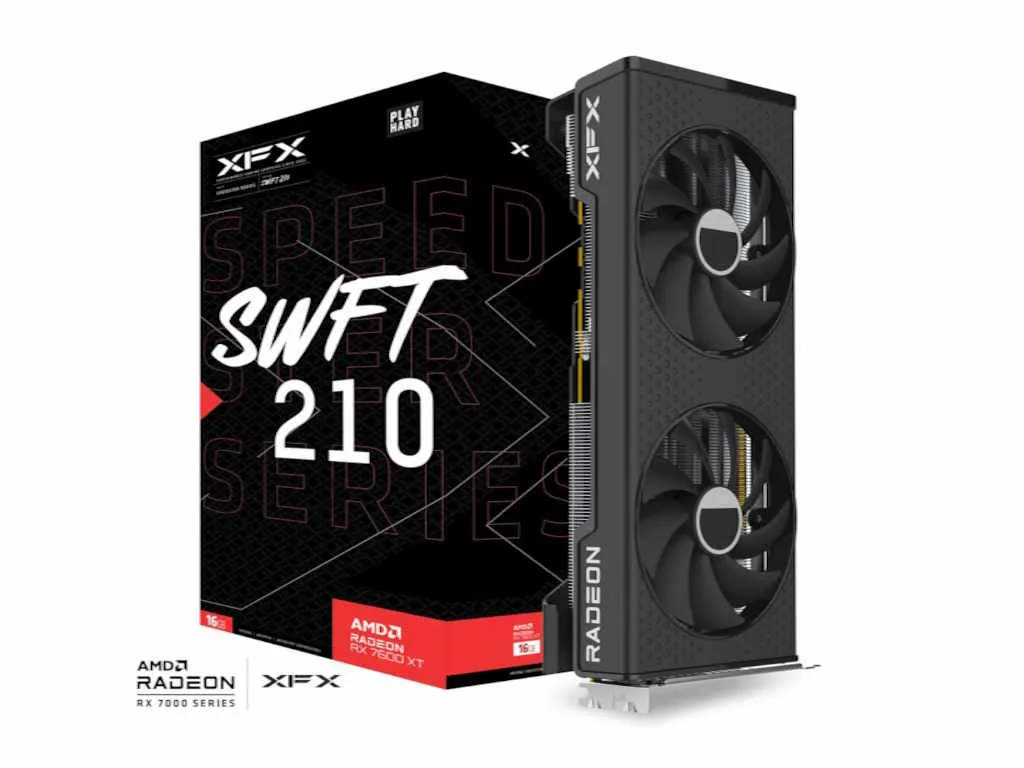 Graficka karta XFX SPEEDSTER SWFT210 RADEON RX7600XT 16GB/GDDR6/128bit Slika 2