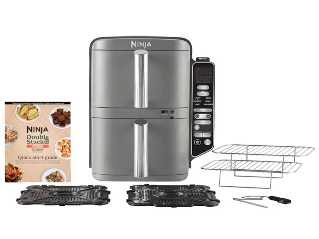 Ninja Air fryer NINJA SL451EU 6u1/dupla korpa/2470W/9.5L/siva Slika 17