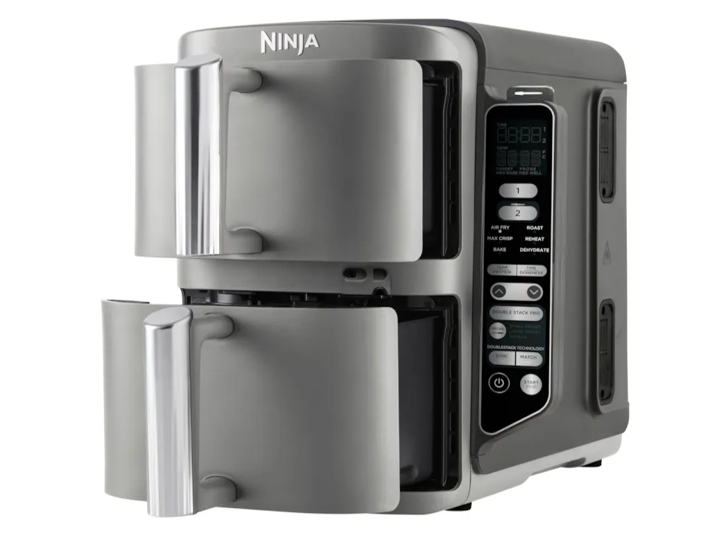 Ninja Air fryer NINJA SL451EU 6u1/dupla korpa/2470W/9.5L/siva Slika 1