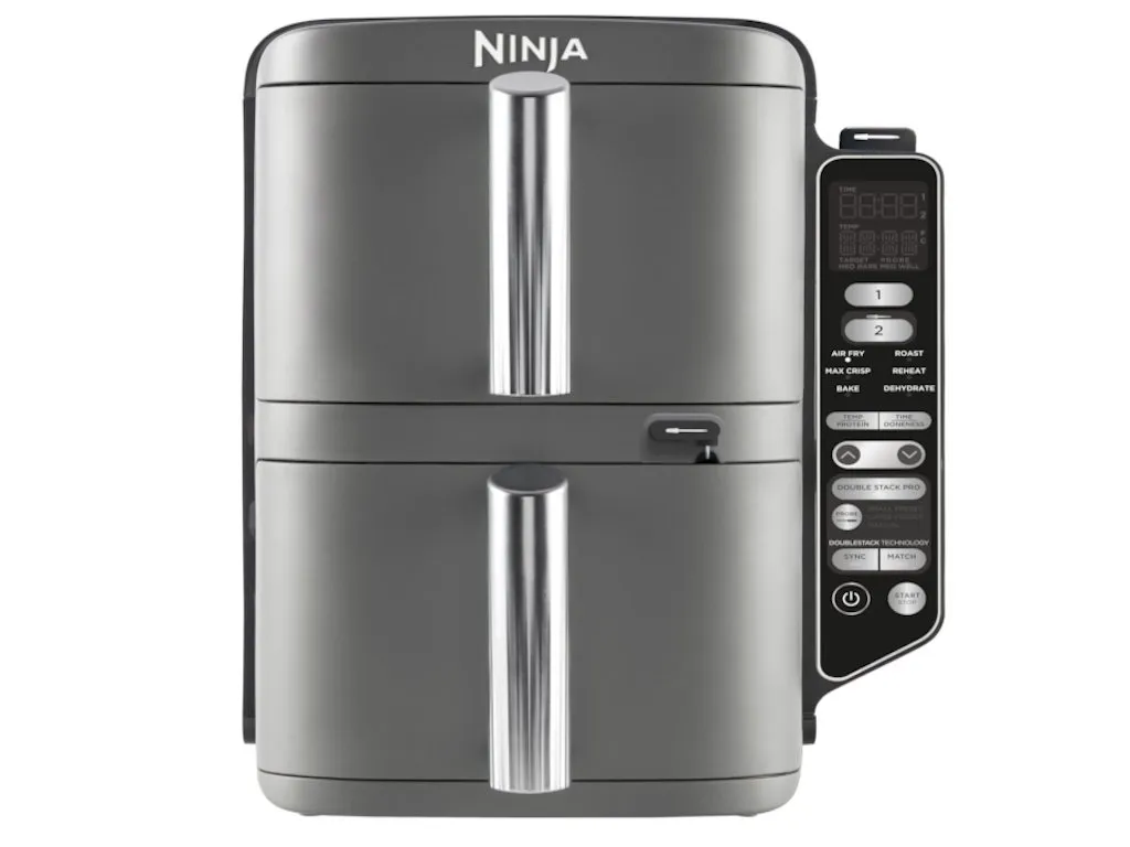 Ninja Air fryer NINJA SL451EU 6u1/dupla korpa/2470W/9.5L/siva Slika 7