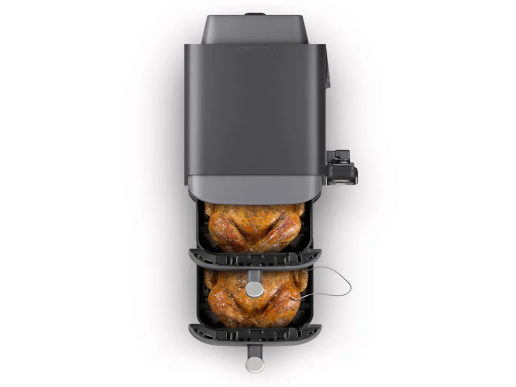 Ninja Air fryer NINJA SL451EU 6u1/dupla korpa/2470W/9.5L/siva Slika 4