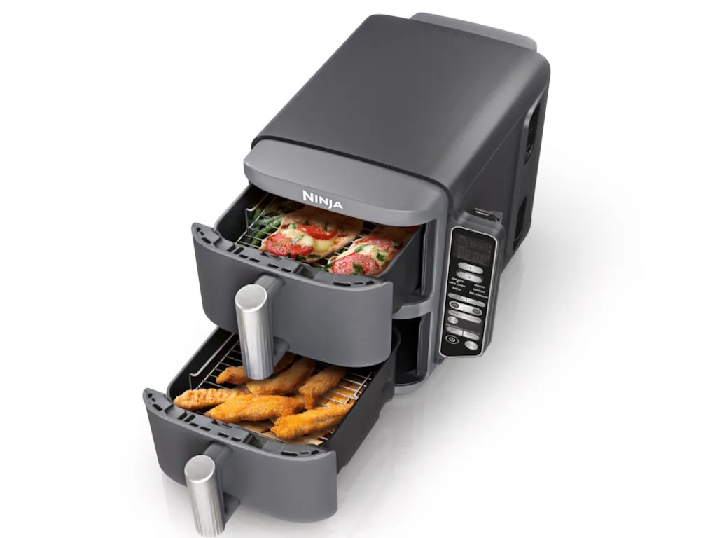 Ninja Air fryer NINJA SL451EU 6u1/dupla korpa/2470W/9.5L/siva Slika 12
