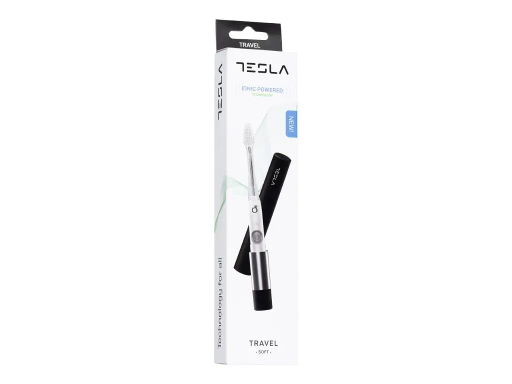 Cetkica za zube TESLA TDM011BK/elektricna/jonska i sonicna tehnologija/regular/soft conical/crna Slika 6