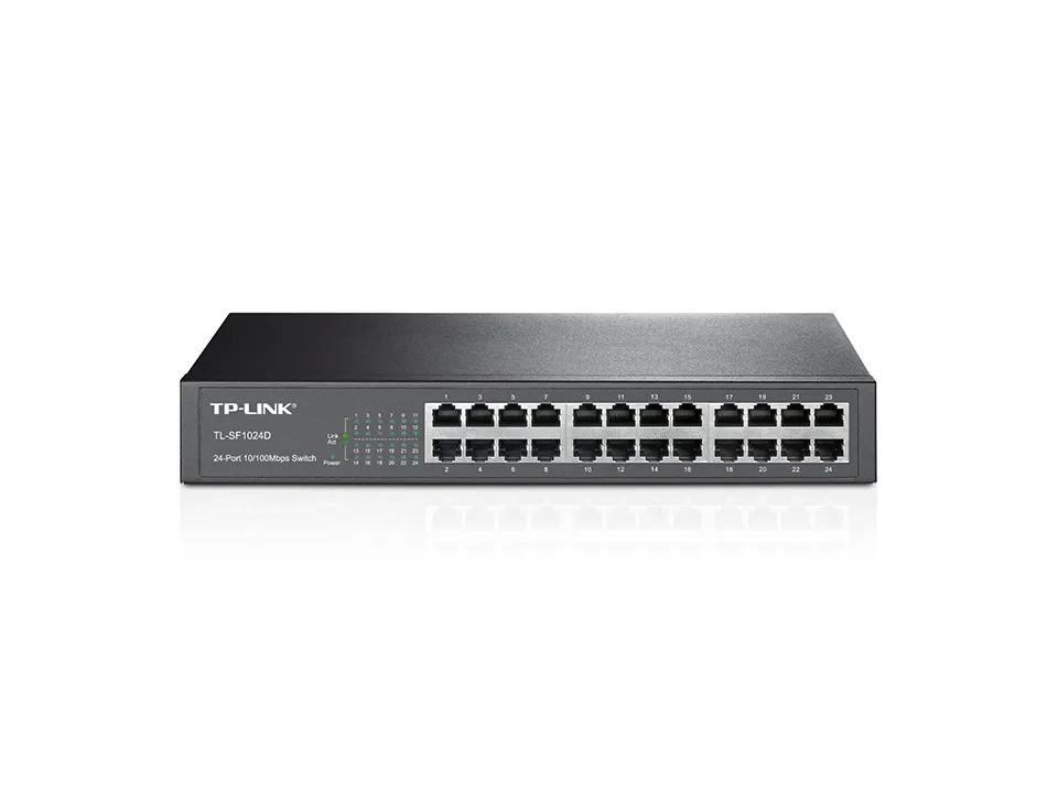 Switch TP-LINK TL-SF1024D 24x RJ45/10/100Mbps/Rackmount metalno kuciste Slika 1