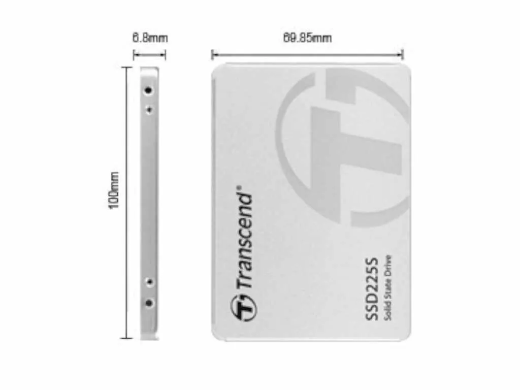 SSD TRANSCEND TS250GSSD225S 250GB/interni/2.5"/SATA 3/crna Slika 3