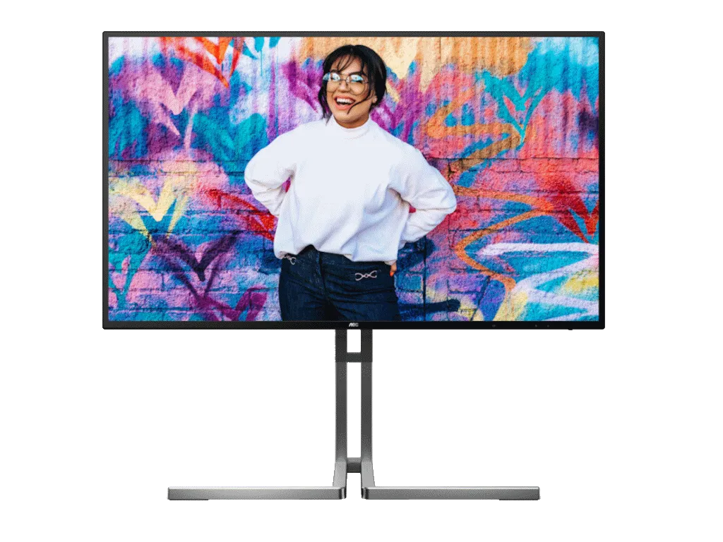 Monitor AOC U32U3CV 31.5"/IPS/3840x2160/60Hz/4ms GtG/HDMI,DP,USB, USB type C/pivot,visina/zvucnici Slika 2