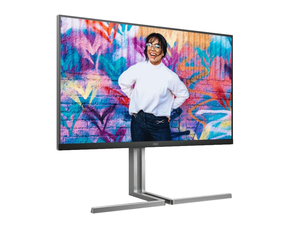 Monitor AOC U32U3CV 31.5"/IPS/3840x2160/60Hz/4ms GtG/HDMI,DP,USB, USB type C/pivot,visina/zvucnici Slika 4