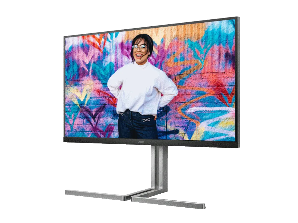 Monitor AOC U32U3CV 31.5"/IPS/3840x2160/60Hz/4ms GtG/HDMI,DP,USB, USB type C/pivot,visina/zvucnici Slika 5