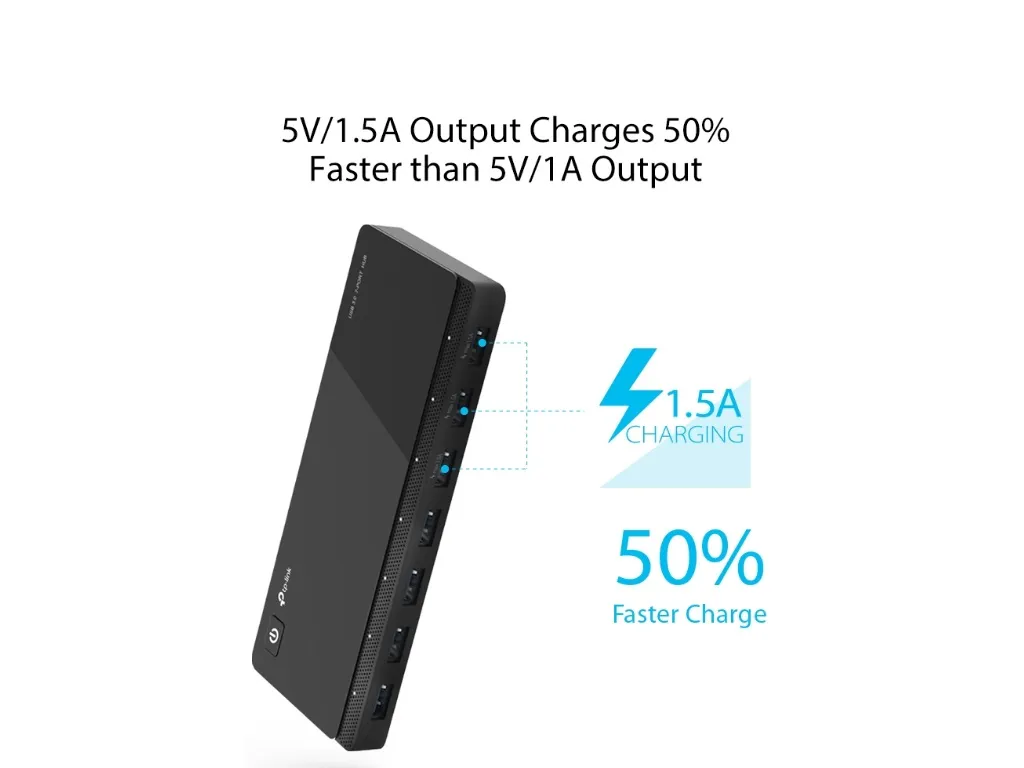 TP-Link Adapter TP-LINK UH700 prenosni HUB/7xUSB 3.0/napajanje Slika 2