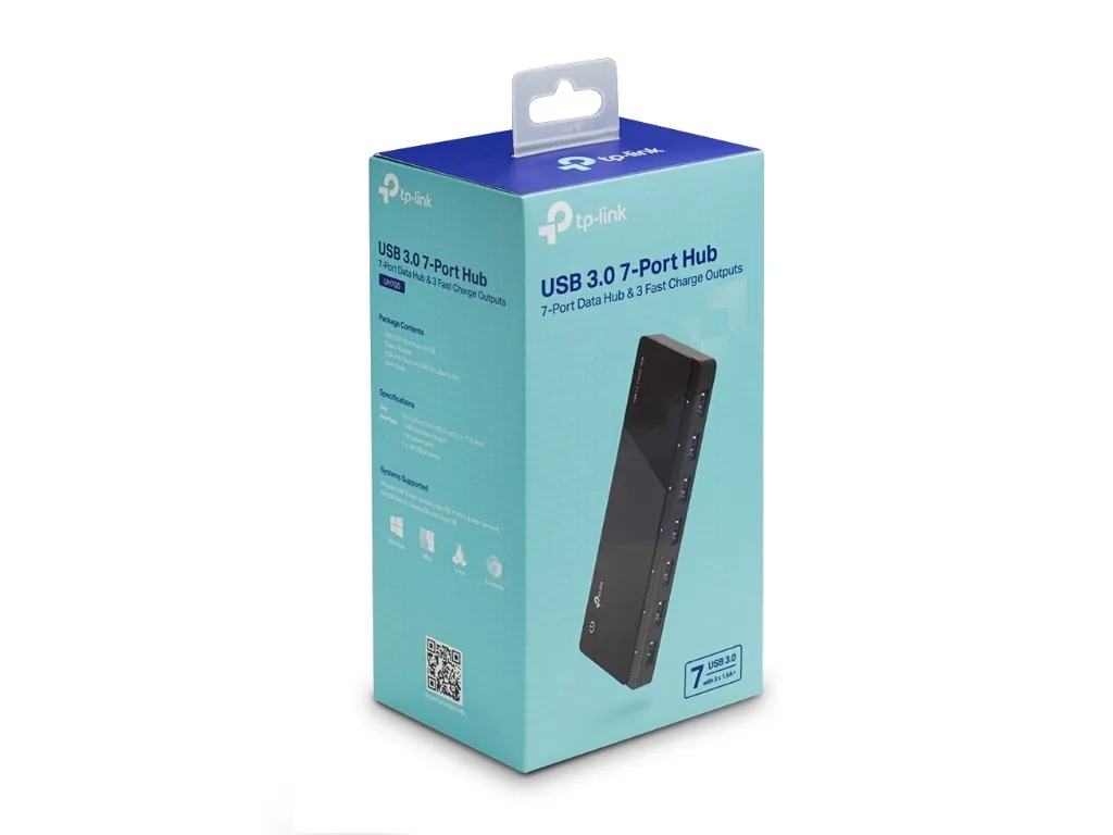 TP-Link Adapter TP-LINK UH700 prenosni HUB/7xUSB 3.0/napajanje Slika 3